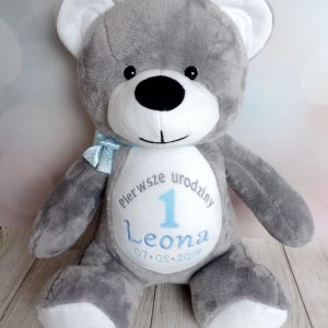 Pluszowy mis prezent na roczek urodziny